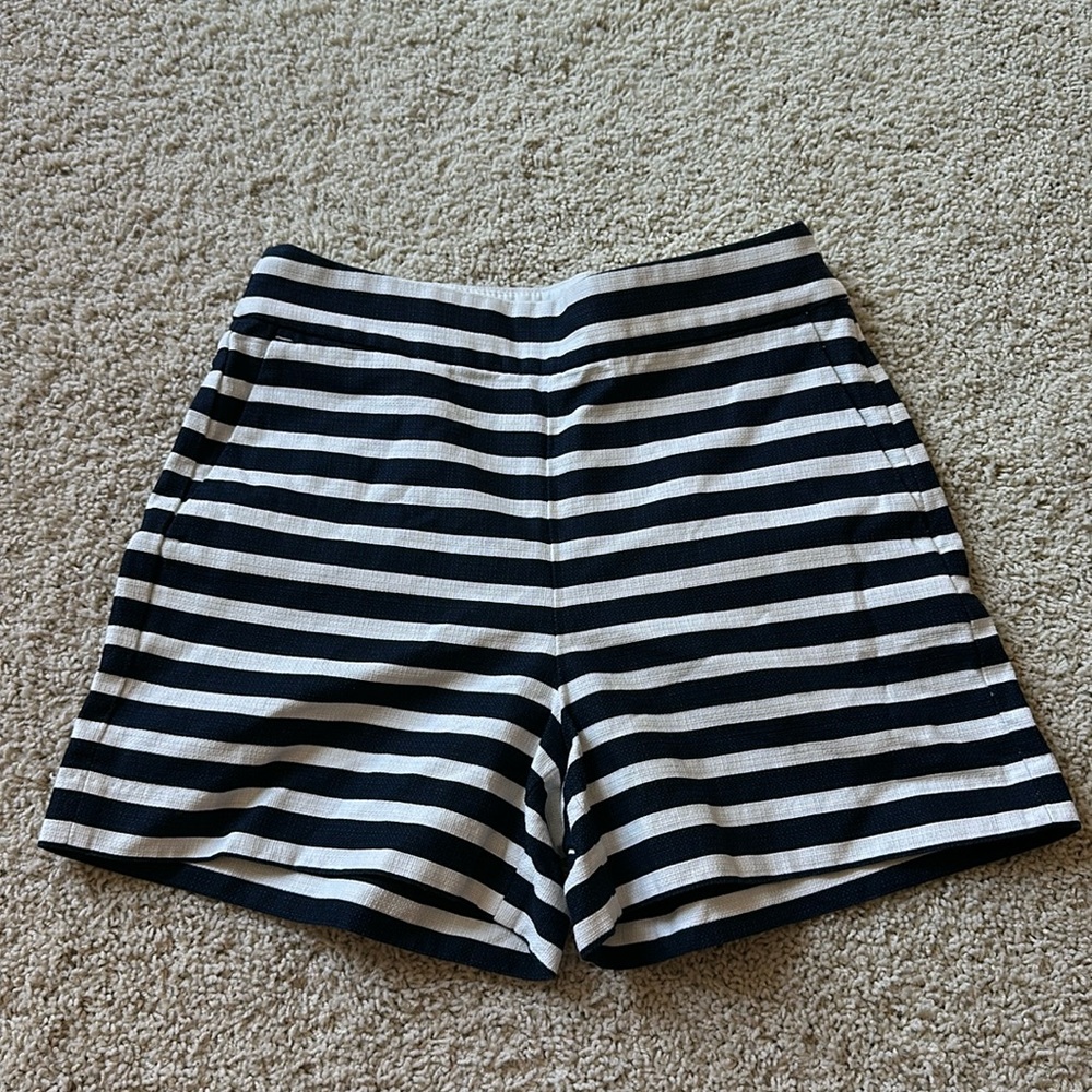 Stripe High Rise Short
